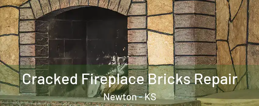  Cracked Fireplace Bricks Repair Newton - KS