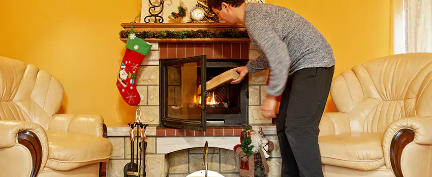 Gas to Wood-Burning Fireplace Conversion Services in Newton, Kansas