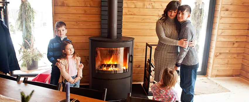 Morso Cast Iron Fireplace Insert Installation in Newton, Kansas