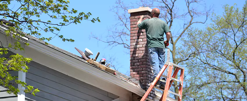 Vinyl and PVC Chimney Flashing Installation in Newton, KS