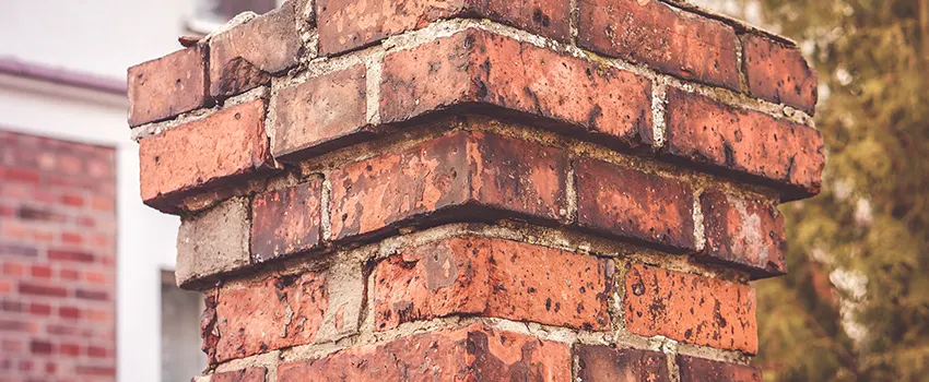 Cracked Chimney Bricks Repair Cost in Newton, Kansas