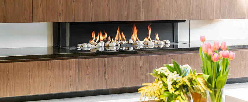 Double-height Fireplace Design Refurbishment in Newton, Kansas